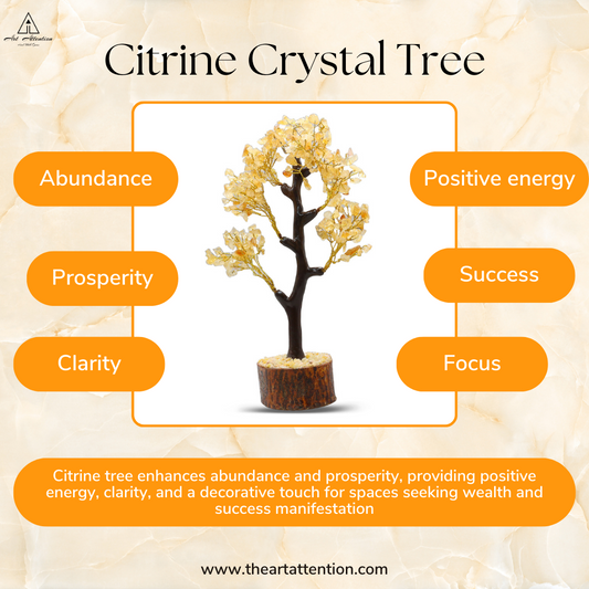 Citrine Crystal Tree